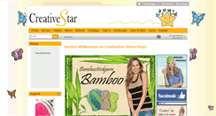 Desktop Screenshot of creativestar.de